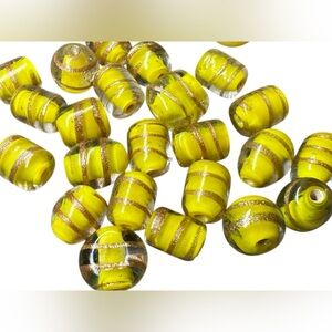 Lampwork glass beads